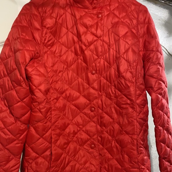 COPY - COPY - COPY - COPY - LL Bean packable quilted orange jacket size XS - Picture 10 of 12